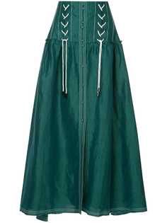 Aje юбка со шнуровкой