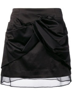 Brognano юбка мини драпированная