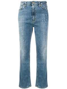 Dondup укороченные джинсы с эффектом потертости