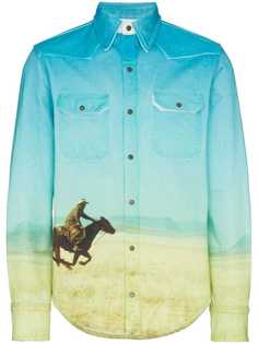 Calvin Klein Jeans Est. 1978 рубашка в стиле вестерн с принтом