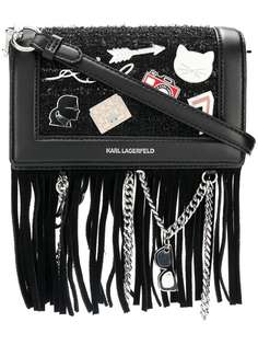 Karl Lagerfeld K/Klassik Pins crossbody