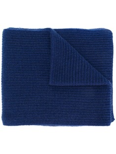 N.Peal ribbed knitted scarf