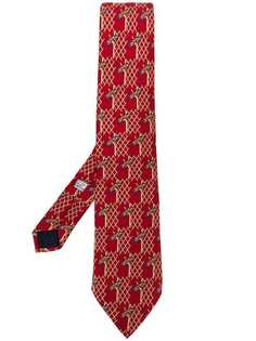 Christian Dior Vintage галстук с вышивкой