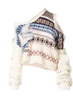 Preen By Thornton Bregazzi свитер с узором Kyra