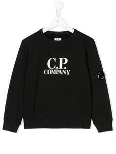 Cp Company Kids толстовка с принтом логотипа