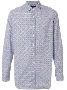 Lardini рубашка с мелким рисунком