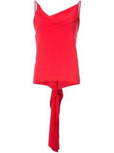 Gareth Pugh топ с драпированным вырезом