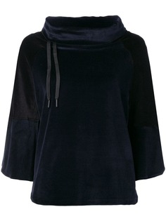 Sàpopa топ с воротником-воронком