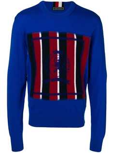 Tommy Hilfiger colour-block long sleeve sweater