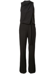 Halston Heritage комбинезон с драпировкой