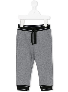 Dolce & Gabbana Kids спортивные брюки с манжетами и талией с полосками