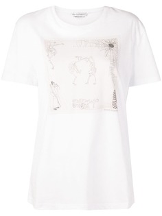 Alexander McQueen футболка с графическим принтом