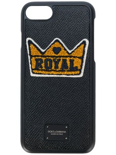 Dolce & Gabbana чехол для iPhone 7 Royal crown