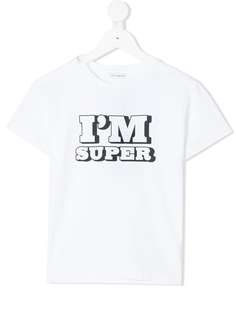 Dolce & Gabbana Kids футболка с принтом Im Super
