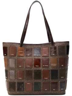 Carmina Campus patchwork tote bag