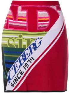 Iceberg трикотажная юбка вязки интарсия