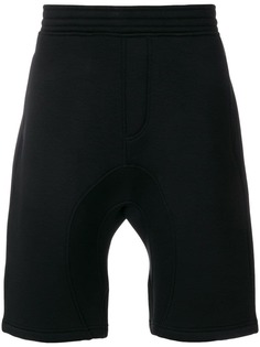 Neil Barrett dropped crotch track shorts