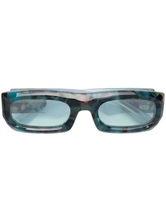 Jacques Marie Mage солнцезащитные очки прямоугольной формы Christa