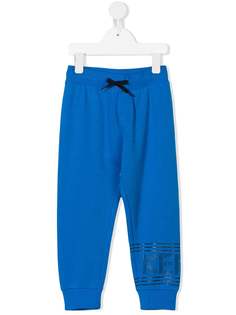 Kenzo Kids logo print drawstring sweatpants