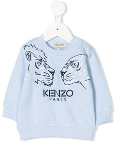 Kenzo Kids толстовка с вышивкой