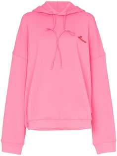 We11done толстовка с капюшоном на шнурке и логотипом