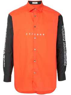 Education From Youngmachines рубашка с вышивкой