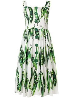 Dolce & Gabbana сарафан с горохом