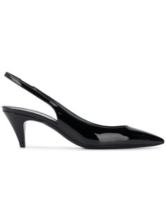 Saint Laurent туфли-лодочки с ремешком на щиколотке