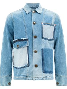 Ports 1961 джинсовая куртка с карманами с необработанными краями