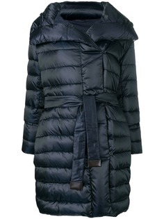 S Max Mara пуховое пальто миди на пуговицах