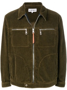 Loewe вельветовая куртка-рубашка