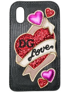 Dolce & Gabbana чехол DG Love для iPhone X