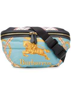 Burberry объемная поясная сумка