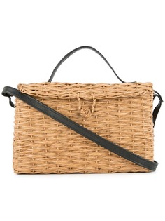 Sensi Studio плетеная сумка прямоугольной формы