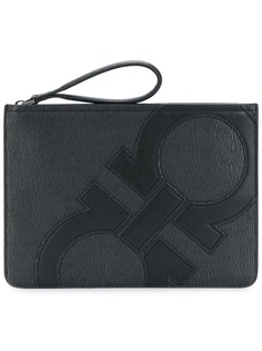 Salvatore Ferragamo oversized Gancini pouch