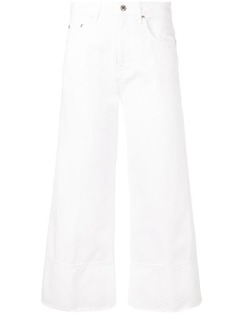 MSGM укороченные широкие джинсы