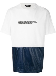 Calvin Klein 205W39nyc футболка с контрастными панелями