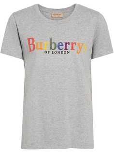 Burberry футболка с винтажным логотипом