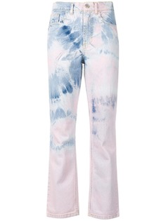 Ashley Williams джинсы с принтом "тай-дай"