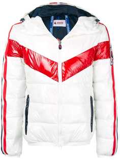 Invicta пуховик в полоску