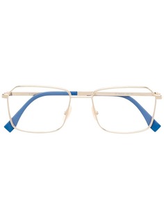 Fendi Eyewear очки в прямоугольной оправе