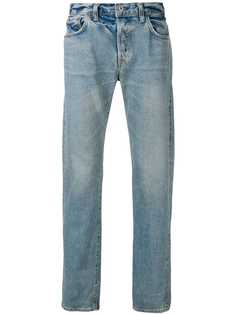 Edwin прямые джинсы с выцветшим эффектом