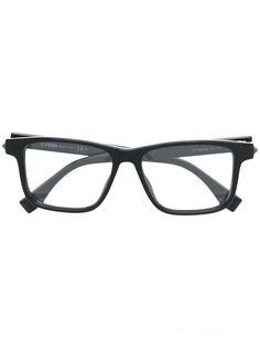 Fendi Eyewear очки в прямоугольной оправе