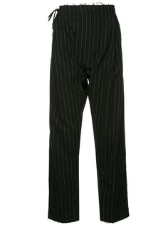 Takahiromiyashita The Soloist прямые брюки в полоску