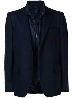 Fay многослойный блейзер с уплотненной вставкой