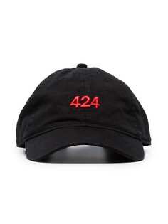424 бейсбольная кепка с вышитым логотипом