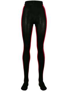 Calvin Klein 205W39nyc колготки с полосками по бокам