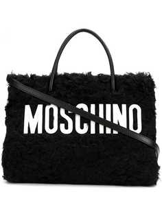 Moschino wool tote bag