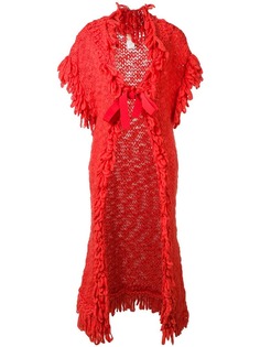 John Galliano Vintage трикотажное пальто-кардиган 2000-х годов