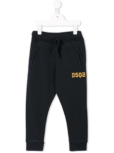 Dsquared2 Kids спортивные брюки с принтом логотипа